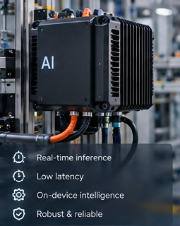 Industrial edge AI computer